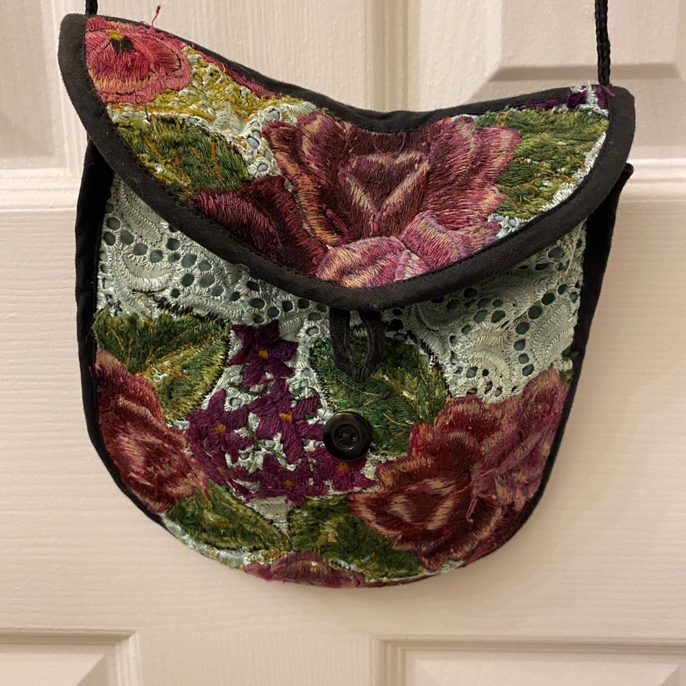 Small Floral Crossbody Bag